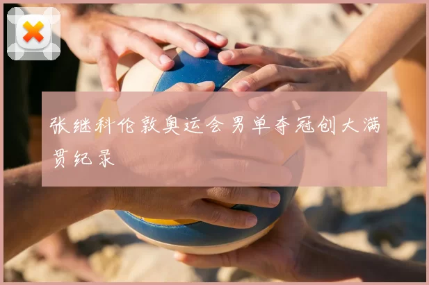 张继科伦敦奥运会男单夺冠创大满贯纪录